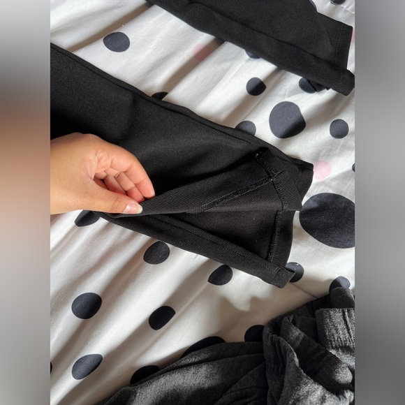 Zara Formal Leggings w/ Slits - Picture 2 of 3